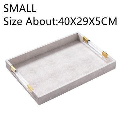 Bandeja Organizadora Retangular Para Cozinha Em Metal