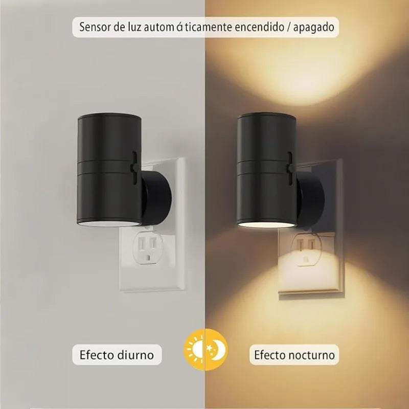 Luz Noturna De Parede Para Corredores Com Sensor