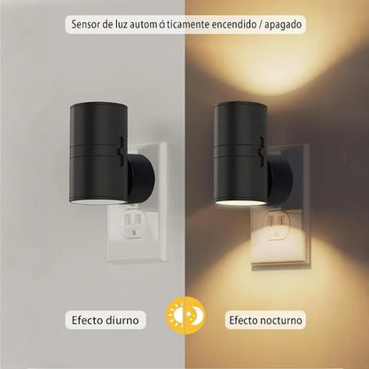 Luz Noturna De Parede Para Corredores Com Sensor