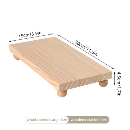 Bandeja Organizadora Multifuncional de Madeira Maciça para Joias