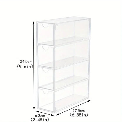 Inovacazza Multifuncional Organizador De Mesa Transparente