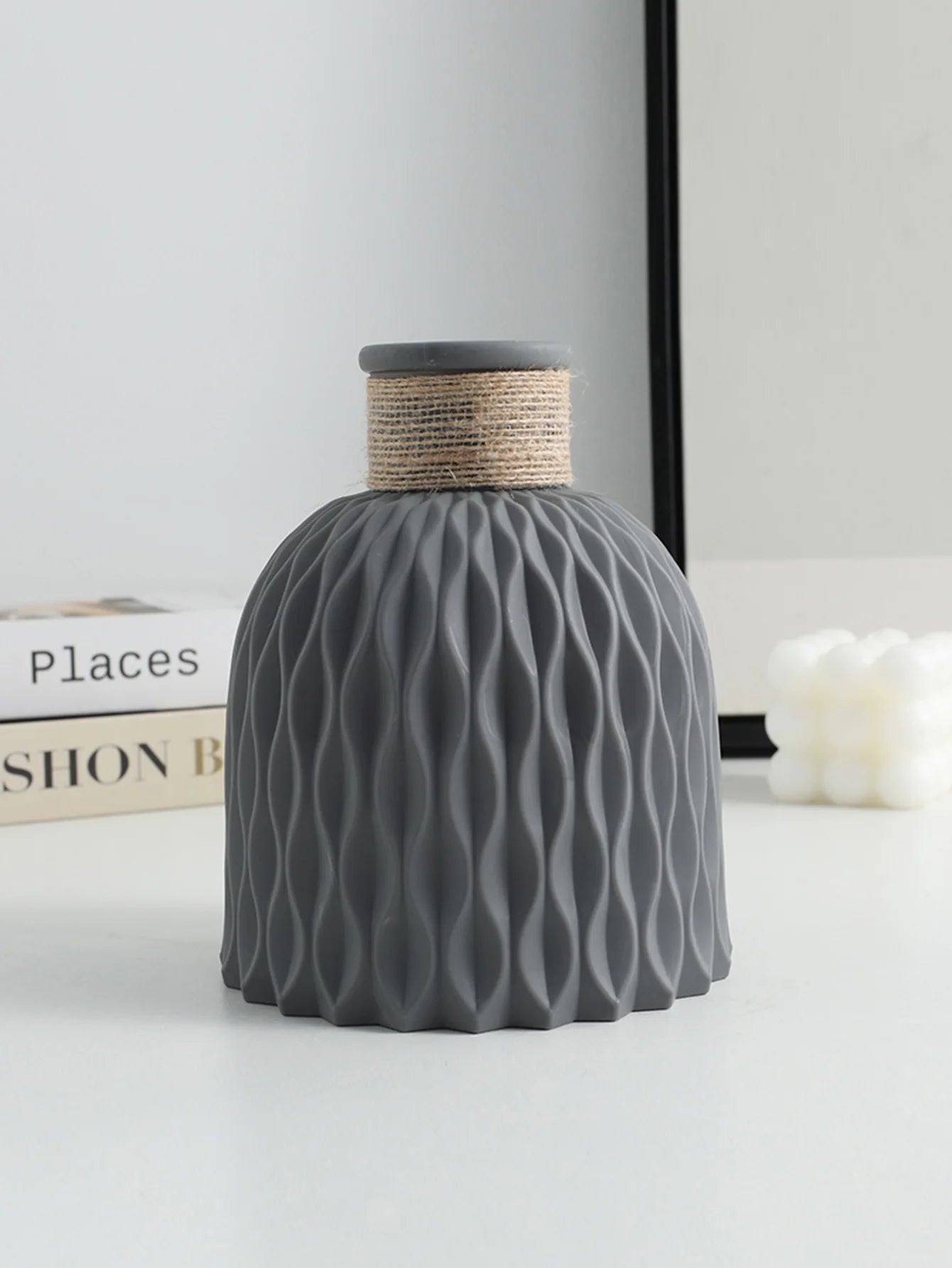 Vaso Decorativo De Mesa Para Sala Não Hidropônico