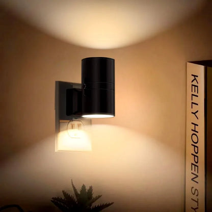Luz Noturna LED Para Quarto Com Sensor Crepuscular