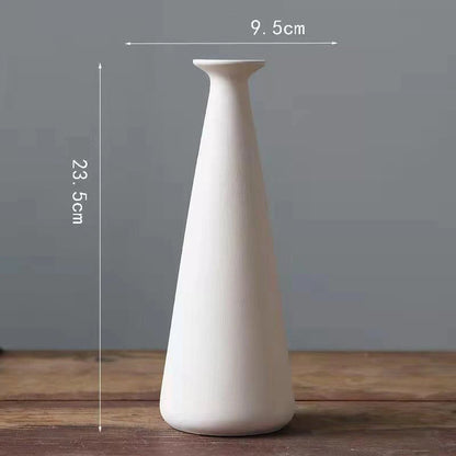 Vaso Cerâmico De Mesa Para Sala Decorativo Premium