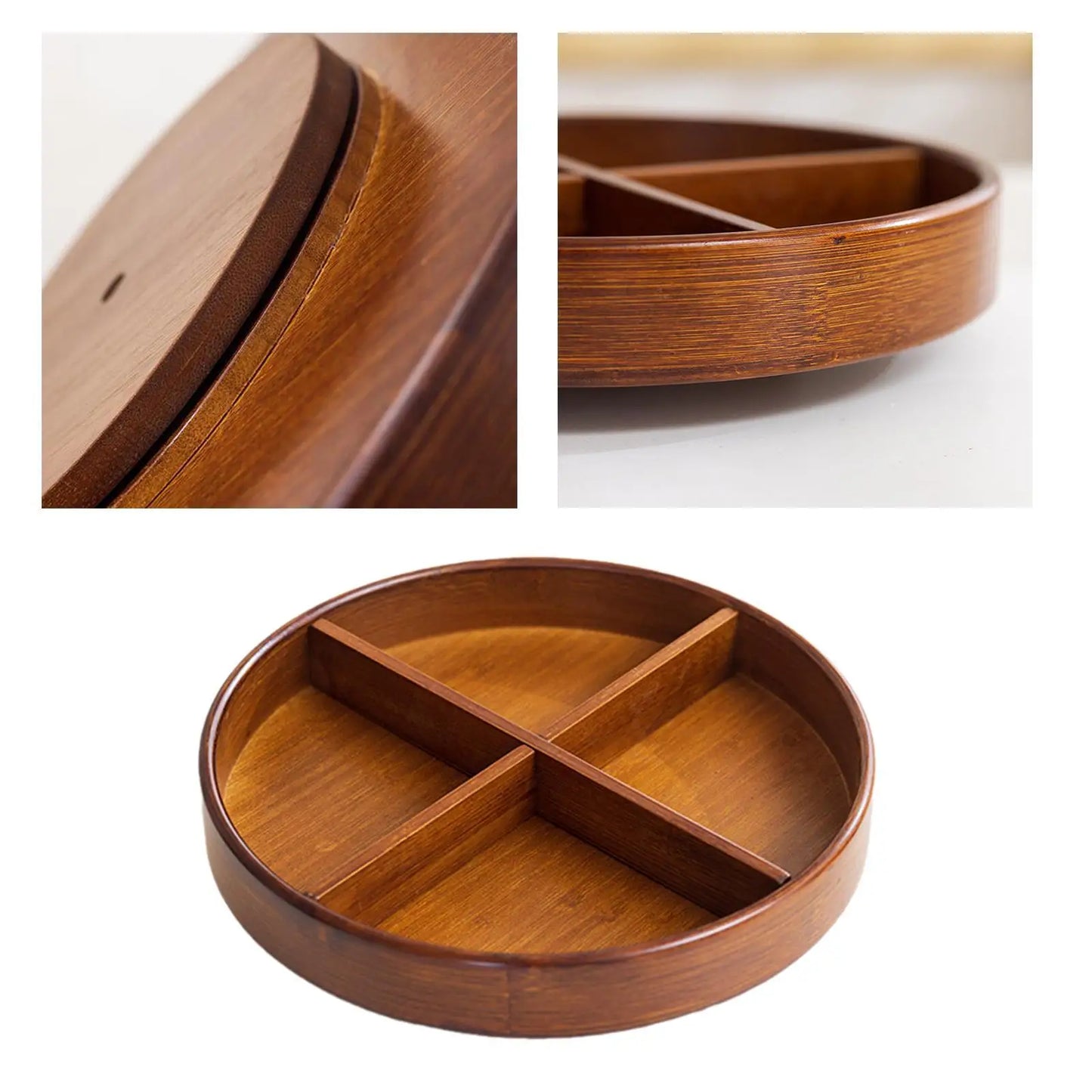 Inovacazza Organizador Giratório de Maquiagem – Compacto, Multifuncional e Antiderrapante