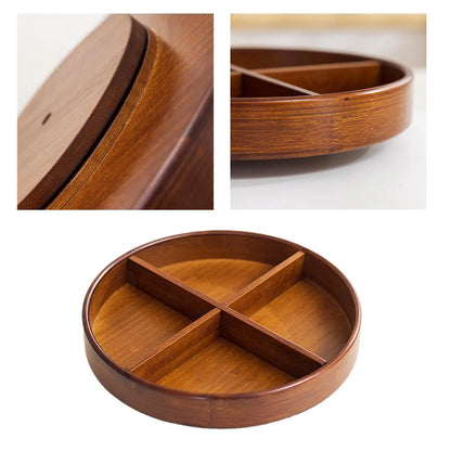 Inovacazza Organizador Giratório de Maquiagem – Compacto, Multifuncional e Antiderrapante