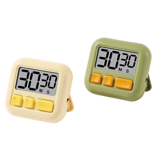 Temporizador Cozinha Profissional Bancada Ultracompleto Magnético Cronômetro Digital