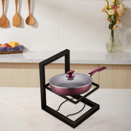 Organizador de Panelas para Cozinha – Estrutura Reforçada e Design Moderno para Máxima Organização