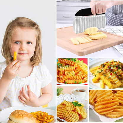 Cortador Ondulado Para Frutas Legumes Premium