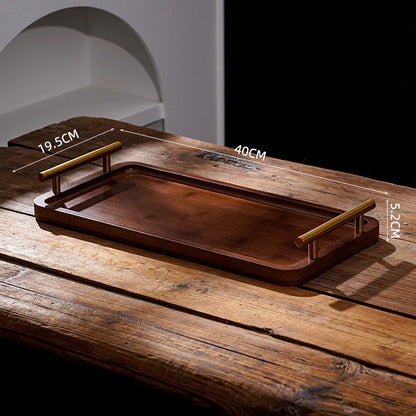 Bandeja De Servir Para Copos Com Alça Premium