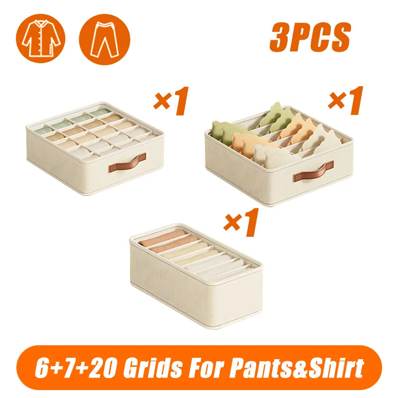 Organizador De Gavetas Roupas Espaço Otimizado