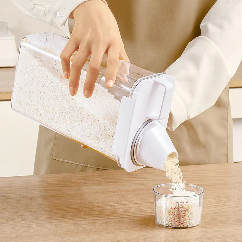 Recipientes Herméticos De Armazenamento Para Despensa Com Vedação