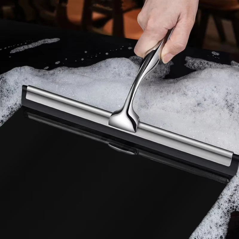 Rodo De Silicone Multiuso Com Raspador Integrado Limpeza