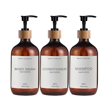 Dispensador Shampoo Condicionador Para Banho Com Bomba