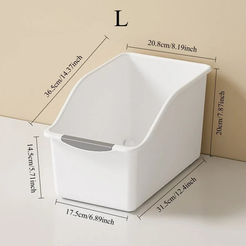 Organizador De Armário Com Rodas Grandes Caixas E Prateleiras Ajustáveis Para Espaços Estreitos Cozinha