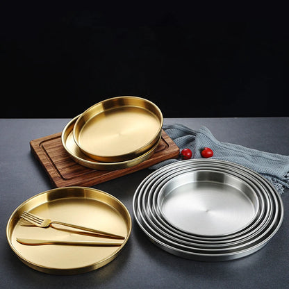 Bandeja De Armazenamento Para Cozinha Em Aço Inoxidável