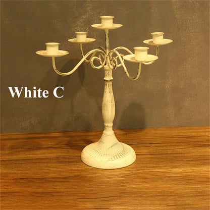 Castiçal De Mesa Decorativa Para Casamentos Com LED