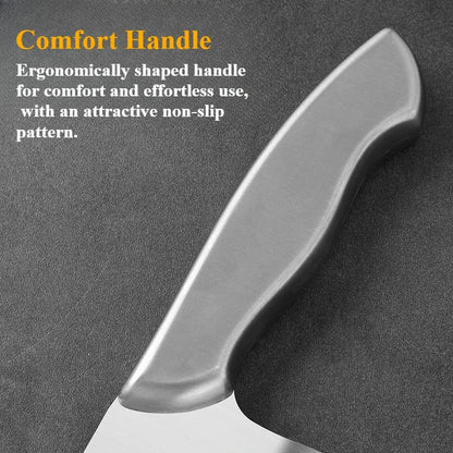 Faca de Desossa Profissional Curvada Afiada de Alta Dureza para Cozinha