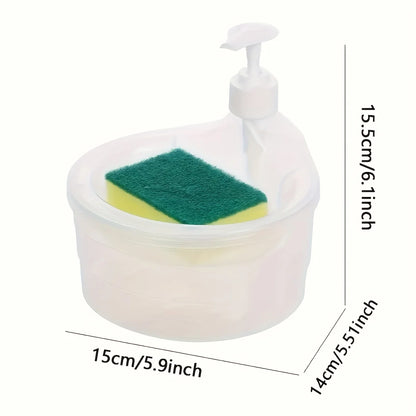 Dispensador Automático de Sabão Líquido para Pia Organizadora