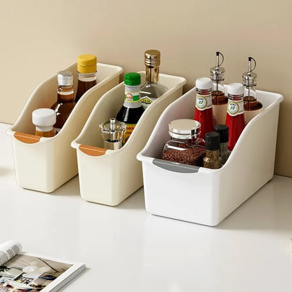 Organizador De Armário Com Rodas Grandes Caixas E Prateleiras Ajustáveis Para Espaços Estreitos Cozinha