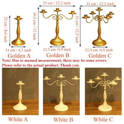 Castiçal De Mesa Decorativa Para Casamentos Com LED