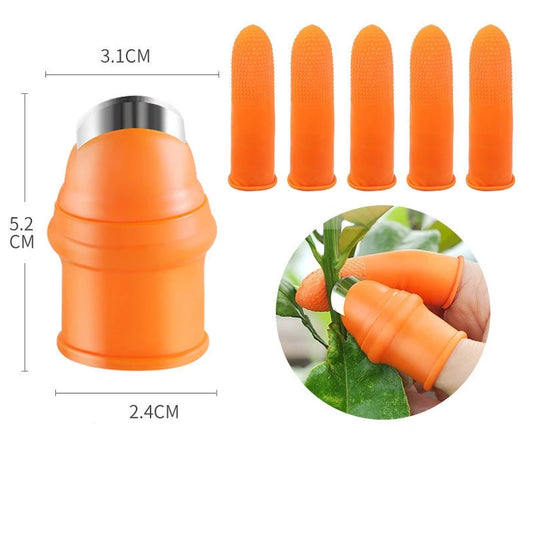 Cortador De Polegar Multifuncional Para Jardim Cozinha Compacto