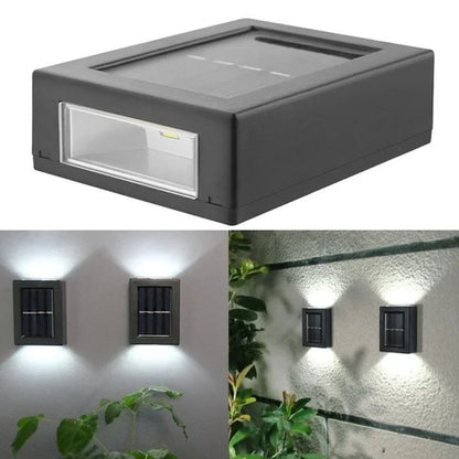 Luminária com Energia Solar LED Para Jardim Exterior IP65 à Prova D'água