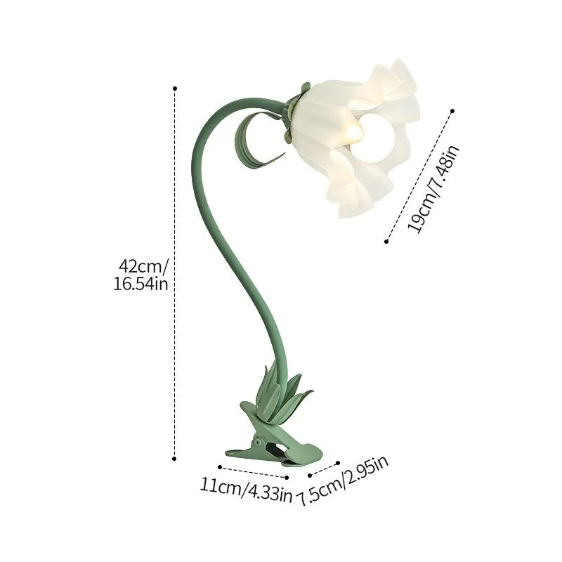 Luminária De Mesa Para Quarto Braço Ajustável LED