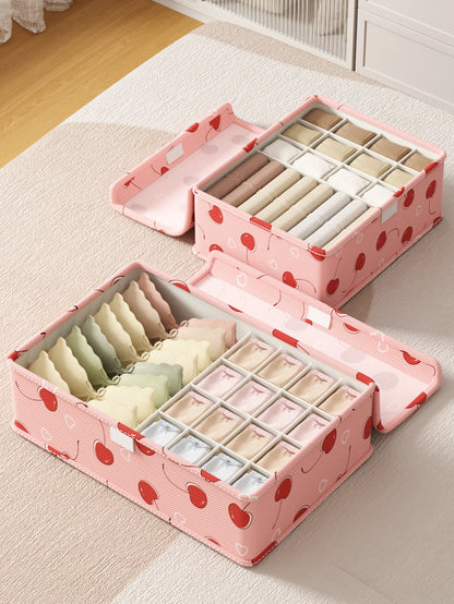 Organizador de Roupas Íntimas Dobrável com Design Moderno Praticidade Diaria