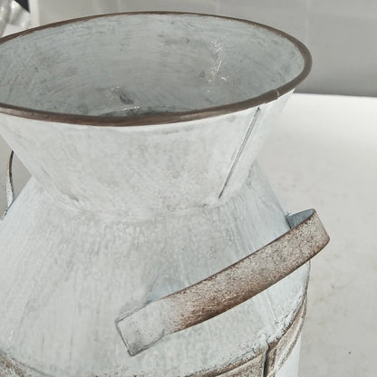 Vaso Decorativo Metálico Para Arranjos Florais Estilo Retro