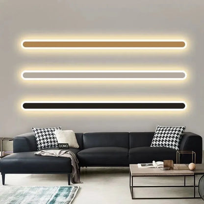 Arandela LED Moderna de Parede para Quarto e Sala, Ideal para Decoração Interior