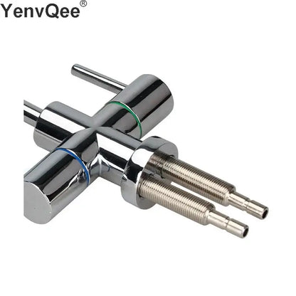 Torneira Para Purificador De Água Dupla Saída Inoxidável