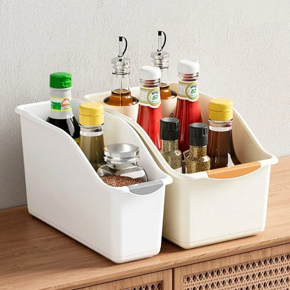 Organizador De Armário Com Rodas Grandes Caixas E Prateleiras Ajustáveis Para Espaços Estreitos Cozinha