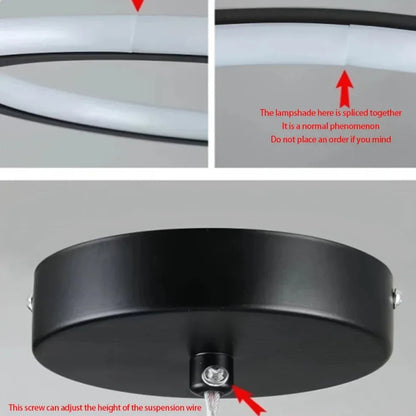 Luminária De Teto LED Para Varanda Moderna Multifuncional