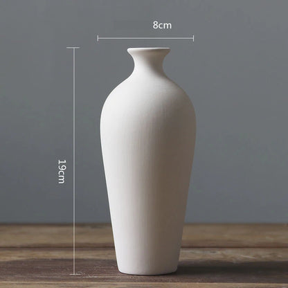 Vaso Cerâmico De Mesa Para Sala Decorativo Premium