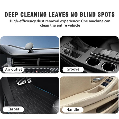 Aspirador Portátil para Carro e Casa Sucção Potente