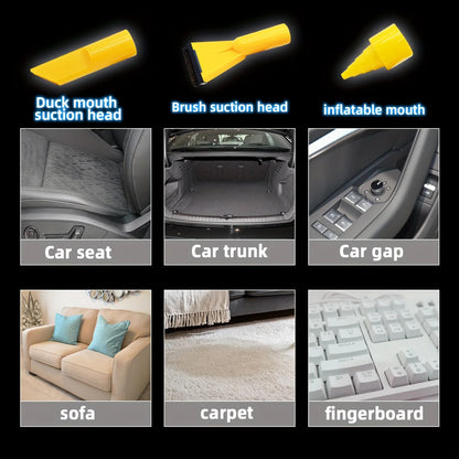 Aspirador De Pó Ultraportátil Para Carro Limpeza Profissional