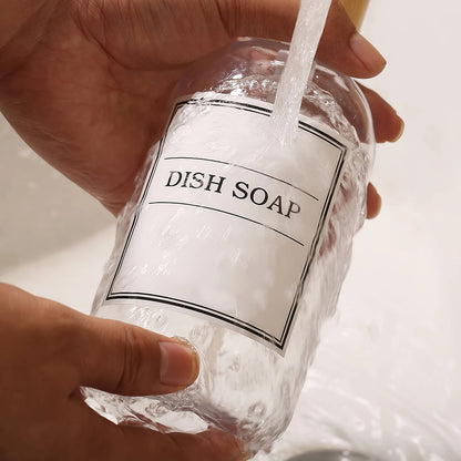 Dispenser de Shampoo e Condicionador para Banheiro Reutilizável