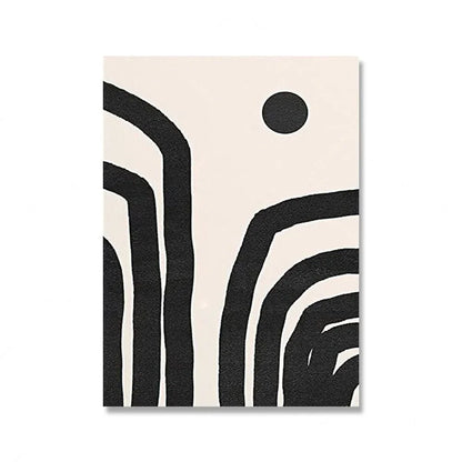 Arte Abstrata Contemporânea em Tela para Sala HD