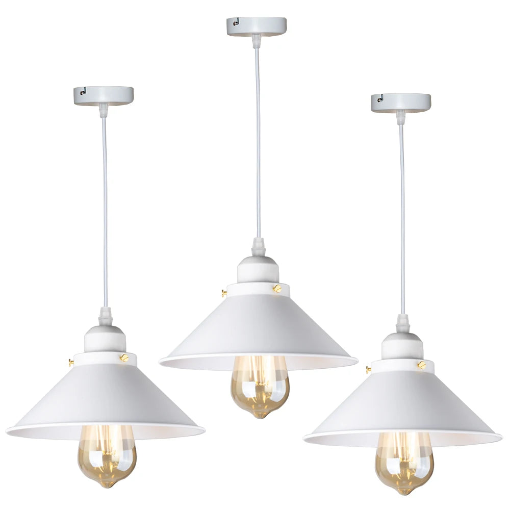 Luminária Pendente Vintage Loft Para Sala Com LED