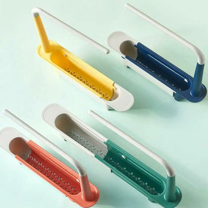 Prateleira Extensível Drenagem Telescópica Para Pia Cozinha Organizador