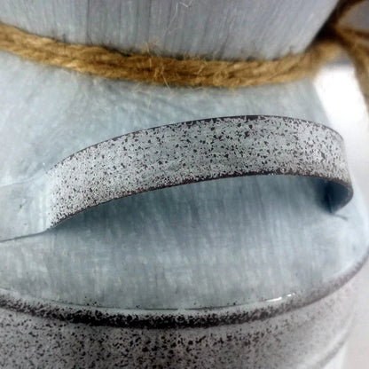 Vaso Decorativo Metálico Para Arranjos Florais Estilo Retro