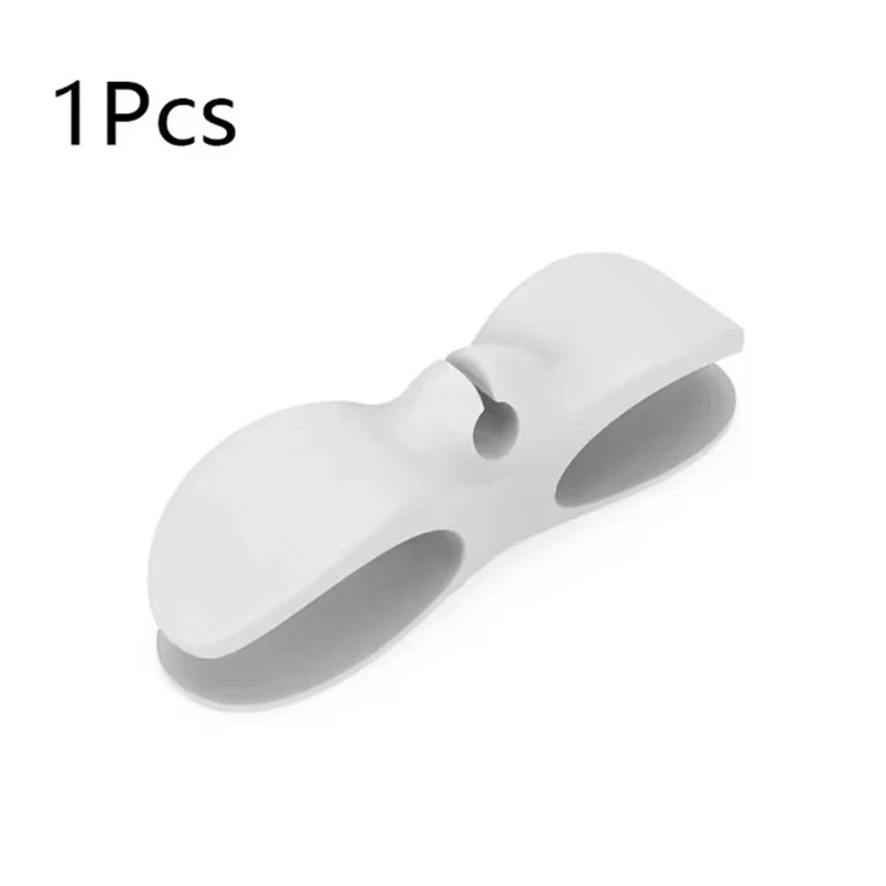 Organizador De Cabos Ergonômico Para Mesa Moderna com Gerenciamento Prático e Fixação Segura