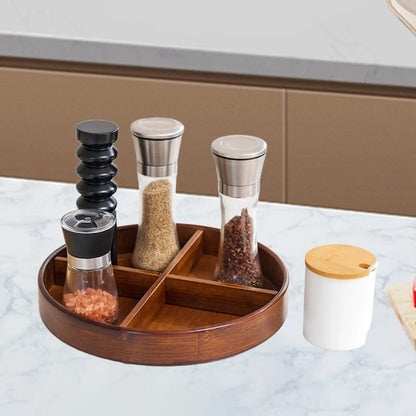 Inovacazza Organizador Giratório de Maquiagem – Compacto, Multifuncional e Antiderrapante