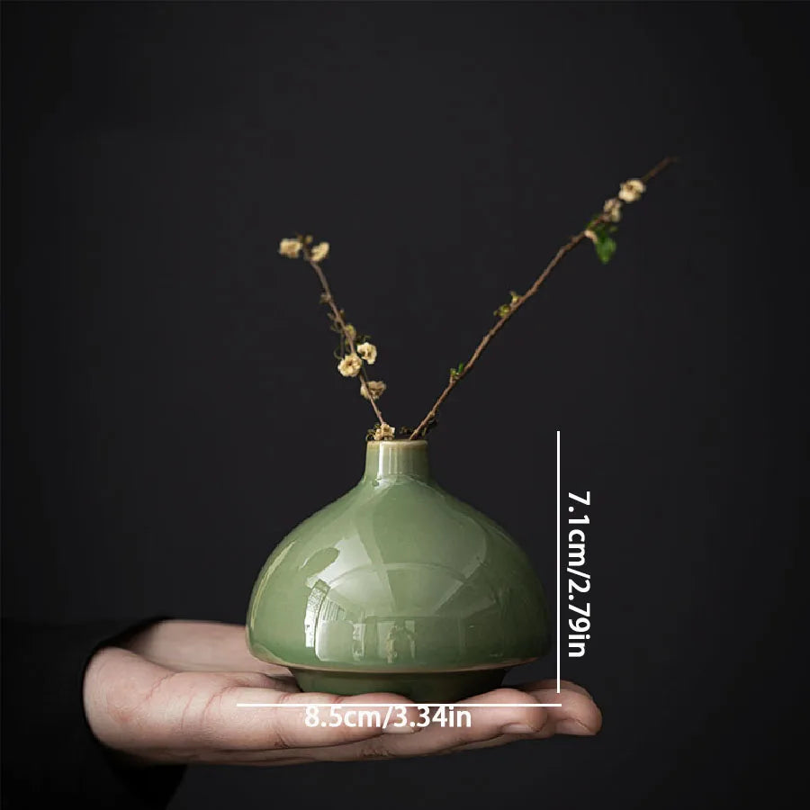 Vaso De Mesa Cerâmico Para Decoração Residencial Multifuncional