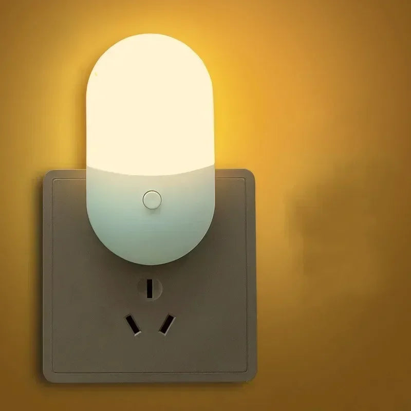 Lâmpada Noturna LED Inteligente com Sensor de Movimento