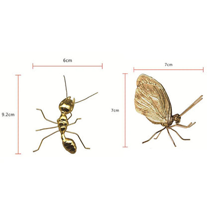 Decoração Metálica De Borboleta Para Arte Decorativa Premium