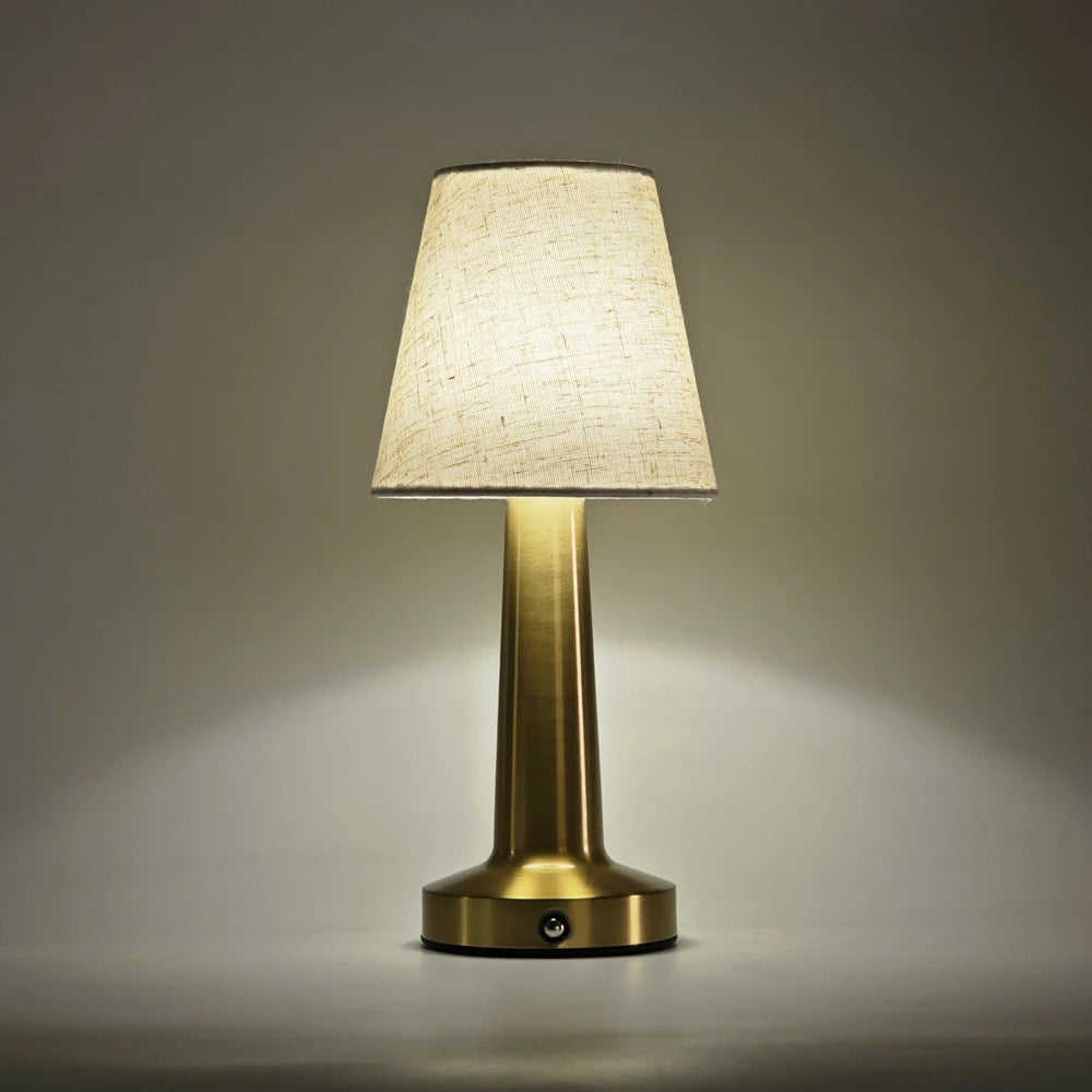 Candeeiro De Mesa LED Recargável Para Quarto