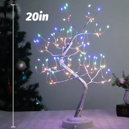 Árvore LED Decorativa Multifuncional Para Quarto Com Toque