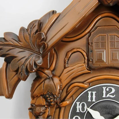 Relógio de Parede Cuco Retro para Sala Premium